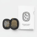 Shop Rescue Spa diptyque car diffuser with Baies scent insert and branded white packaging box