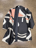 Cardigan By Chicos In Black & Cream, Size:M
