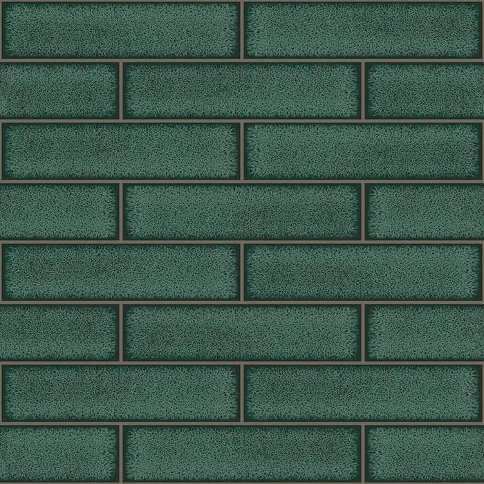 Celadon – Gloss Tile Wallpaper – Green