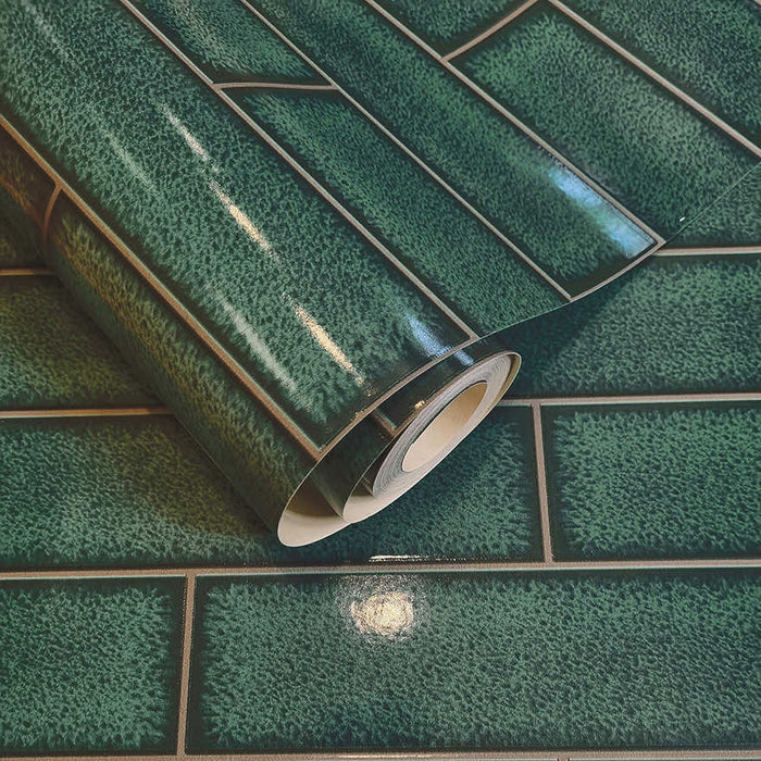 Celadon – Gloss Tile Wallpaper – Green
