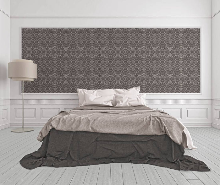 Versace Chain Wallpaper - Silver/Grey