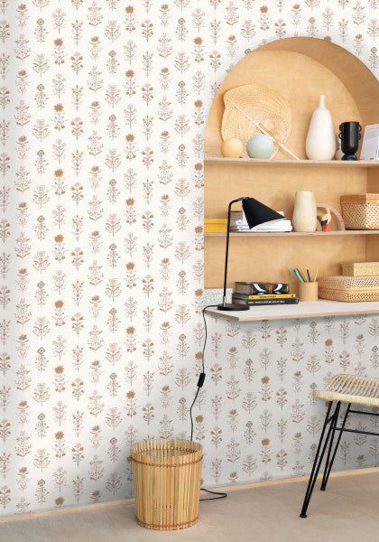 Charmes Wallpaper - Gris Fauvette - Discontinuing