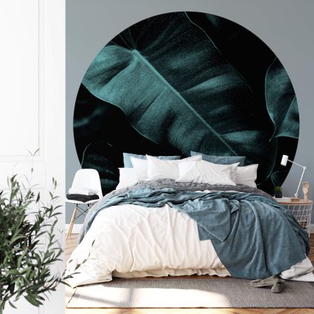 Circular Jungle Mural