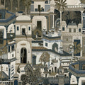 Civita - Moroccan City Wallpaper - Navy - Last 35 Rolls