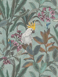 Cockatoo Jungle Wallpaper - Green