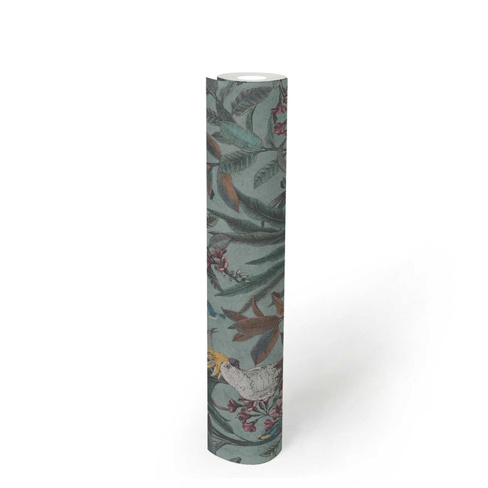 Cockatoo Jungle Wallpaper - Green