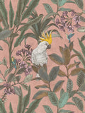Cockatoo Jungle Wallpaper - Pink