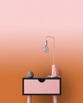 Colour Studio Ombre  - Pink/Orange - Custom Sized Wallpaper Mural (per m2)
