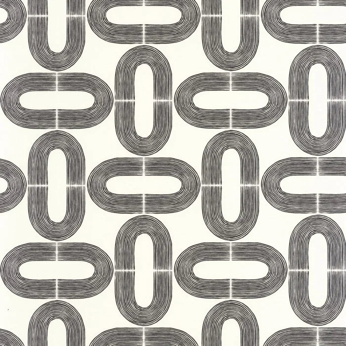 Comete Wallpaper - Blanc Noir