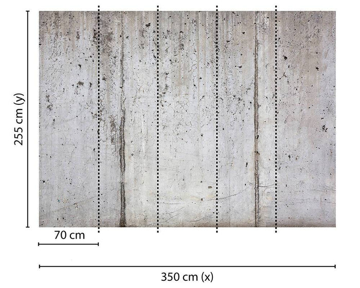 Concrete Wall Mural - Concrete 1 Wallpaper
