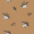 Contempler Fox Wallpaper - Tan