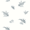 Contempler Fox Wallpaper - White