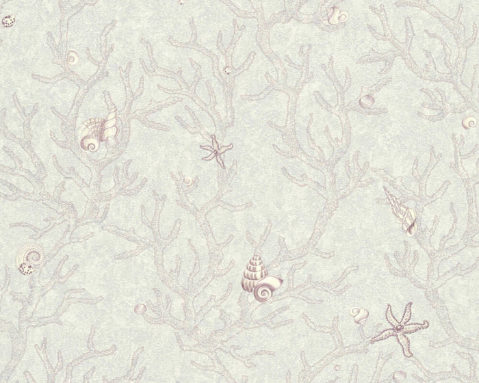 Versace Coral Branches Wallpaper - Grey - Discontinuing
