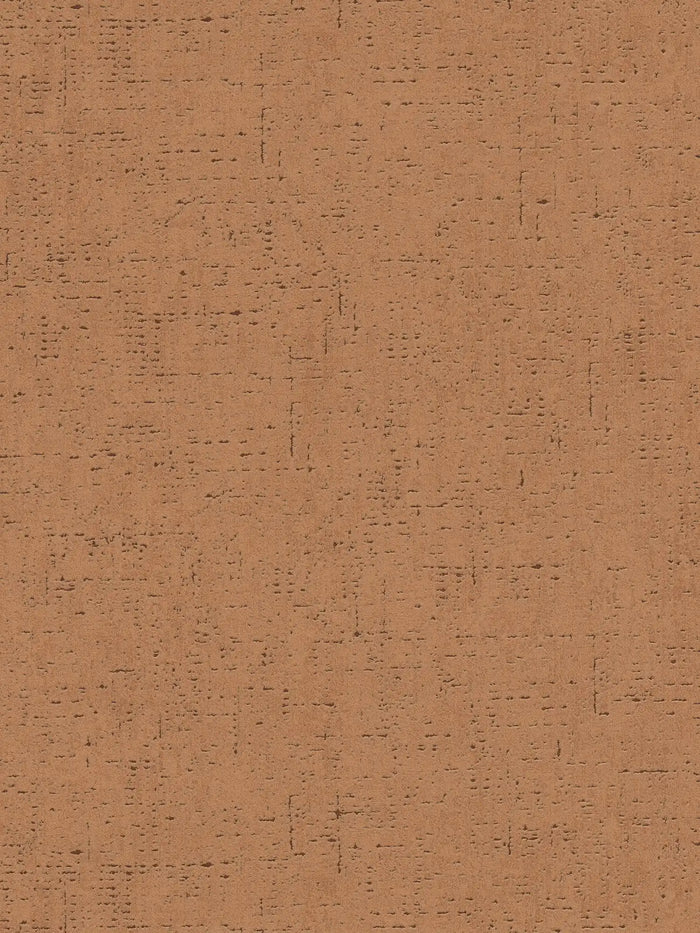 Cork-look Wallpaper - Brown/Orange - BEST DEAL