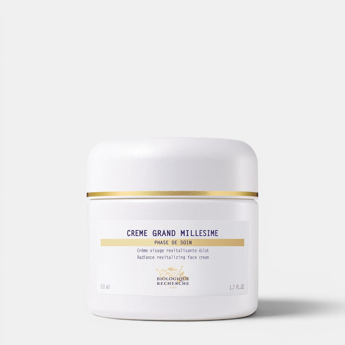 Shop Rescue Spa Biologique Recherche Creme Grand Millesime 50ml radiance revitalizing face cream in white jar