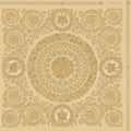 Versace Crown Moulding Wallpaper - Gold/Yellow