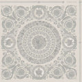 Versace Crown Moulding Wallpaper - Silver/Grey