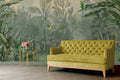 Cuba Tropics -   - Green - Custom Sized Wallpaper Mural (per m2)