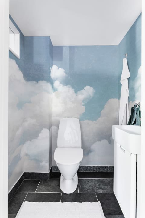 Cuddle Clouds - Custom Sized Wallpaper Mural (per m2)