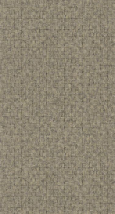 Damier Vinyl Big Weave  Wallpaper - Khaki