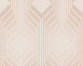 Deco Retro Wallpaper - Beige