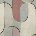 Decovale Ovals  - Blush - Custom Sized Wallpaper Mural (per m2)