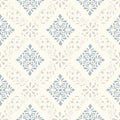 Dellen Wallpaper - Blue/Grey