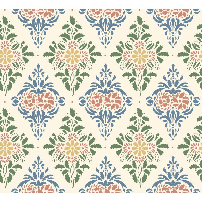 Diamond Blooms Wallpaper