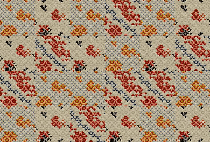 Digital Koi  - Koi 3 - Custom Sized Wallpaper Mural (per m2)