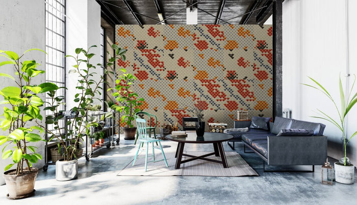 Digital Koi  - Koi 3 - Custom Sized Wallpaper Mural (per m2)