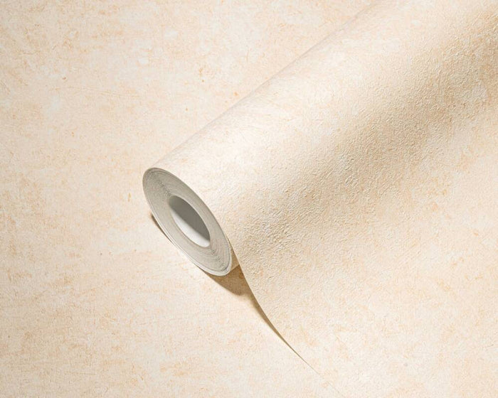 Distressed Plains Vinyl Wallpaper - Cream - Discontinuing