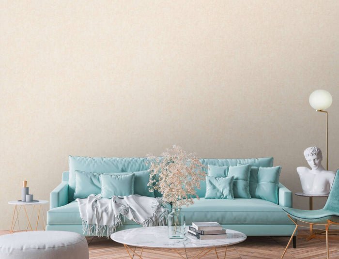 Distressed Plains Vinyl Wallpaper - Cream - Discontinuing