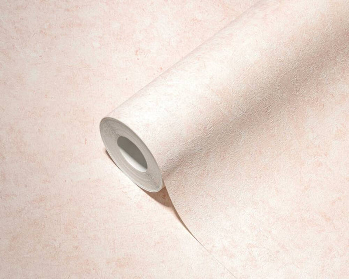 Distressed Plains Vinyl Wallpaper  - Pink - Discontinuing