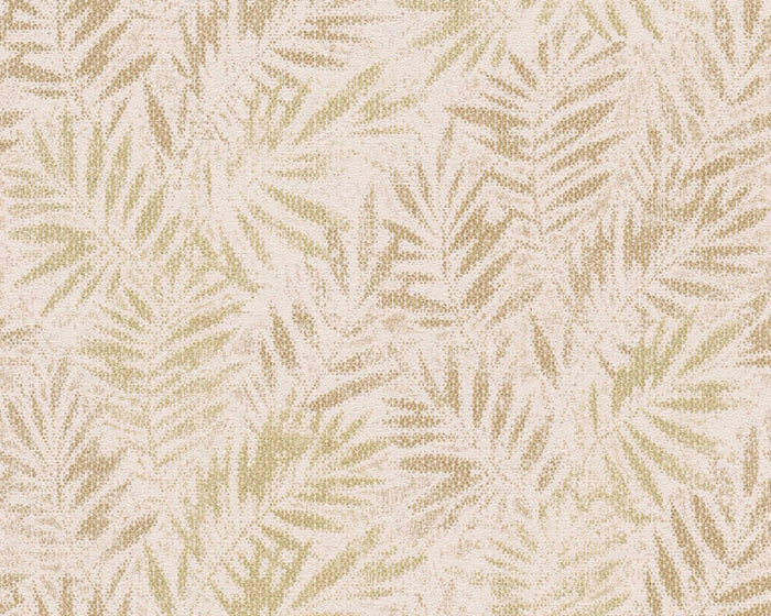 Don't Leaves Me Wallpaper (Metropolitan Stories 3 Collection) - Pink/Gold