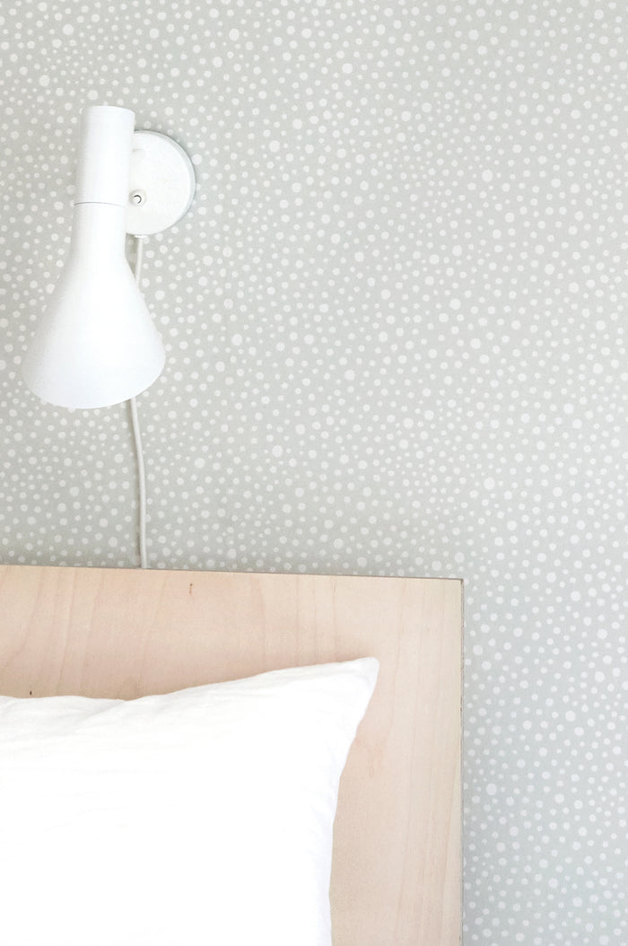 Dots Wallpaper - Grey