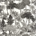 Dream Forest Wallpaper - Blanc noir