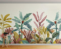 Dreamy Banana Leaf Mural