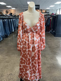 Dress Casual Maxi By Clothes Mentor In Orange, Size:L