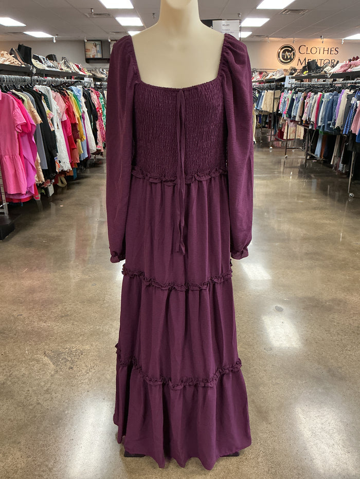 Dress Casual Maxi By Coco And Carmen In Purple, Size:S