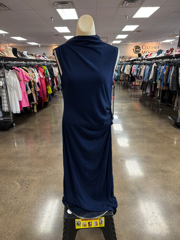 Dress Casual Maxi By Electric & Rose In Navy, Size:L