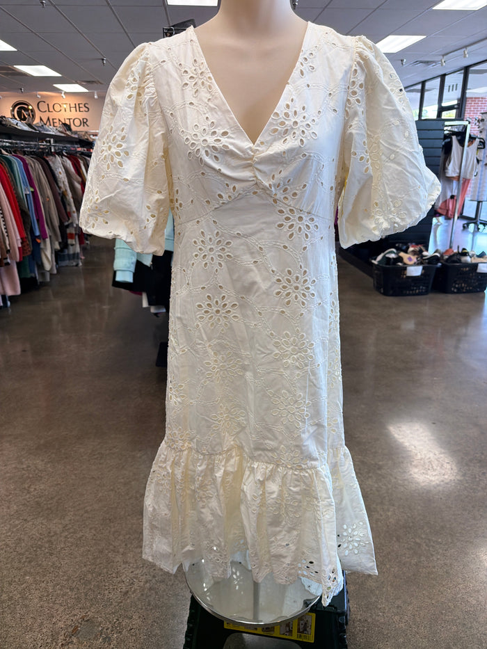 Dress Casual Maxi By Gibson And Latimer In Cream, Size:S