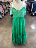 Dress Casual Maxi By Impressions In Green, Size:2X