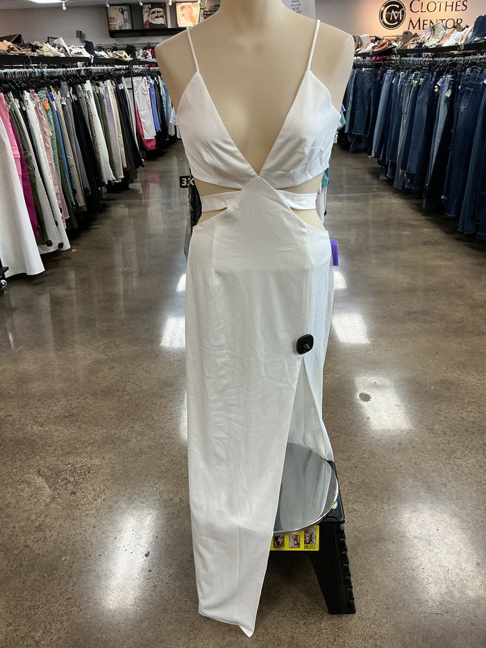 Dress Casual Maxi By Superdown In White, Size:S