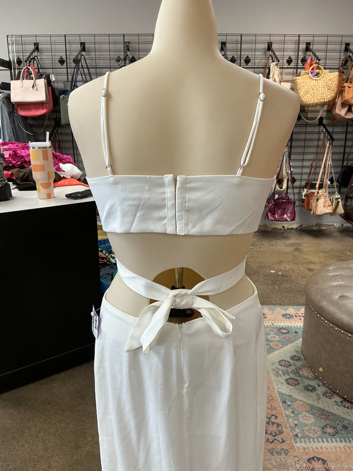 Dress Casual Maxi By Superdown In White, Size:S