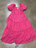 Dress Casual Maxi By Things Between In Pink & Red, Size:M
