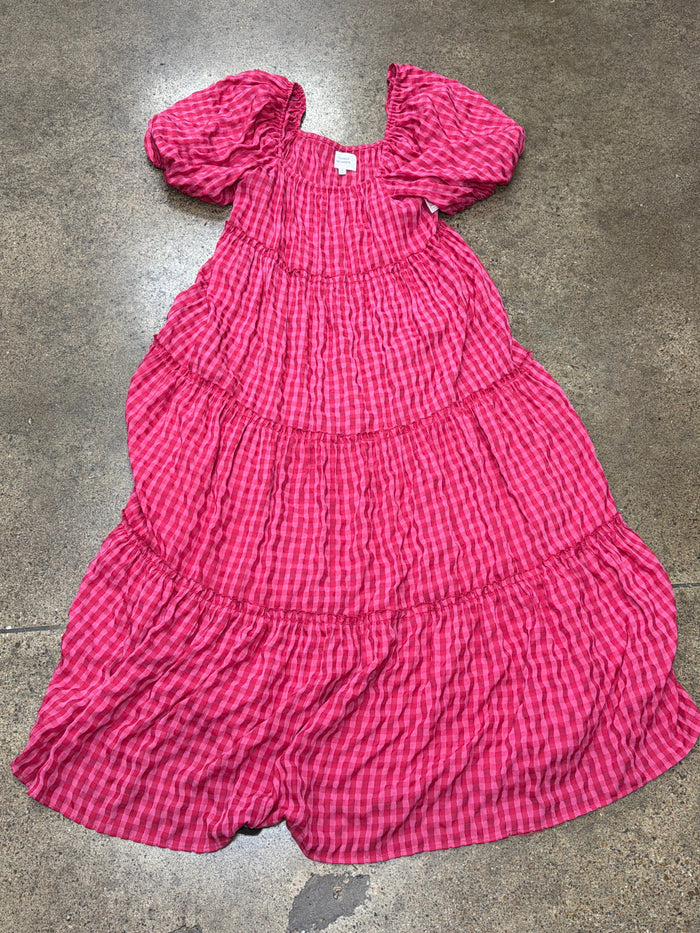 Dress Casual Maxi By Things Between In Pink & Red, Size:M