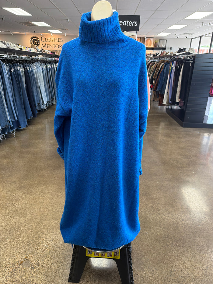 Dress Casual Midi By Daily Practice By Anthropologie In Blue, Size:M