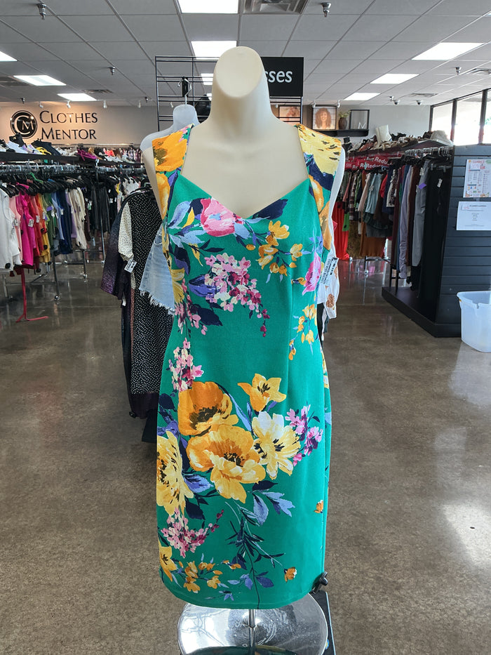 Dress Casual Midi By New York And Co In Green, Size:S