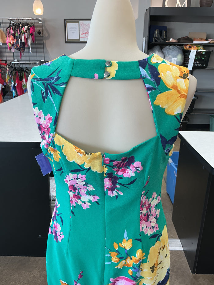 Dress Casual Midi By New York And Co In Green, Size:S
