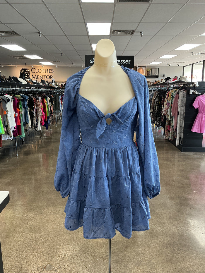Dress Casual Short By Altard State In Blue, Size:M